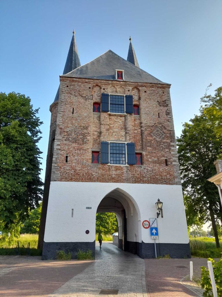 Achterkant Nobelpoort in Zierikzee